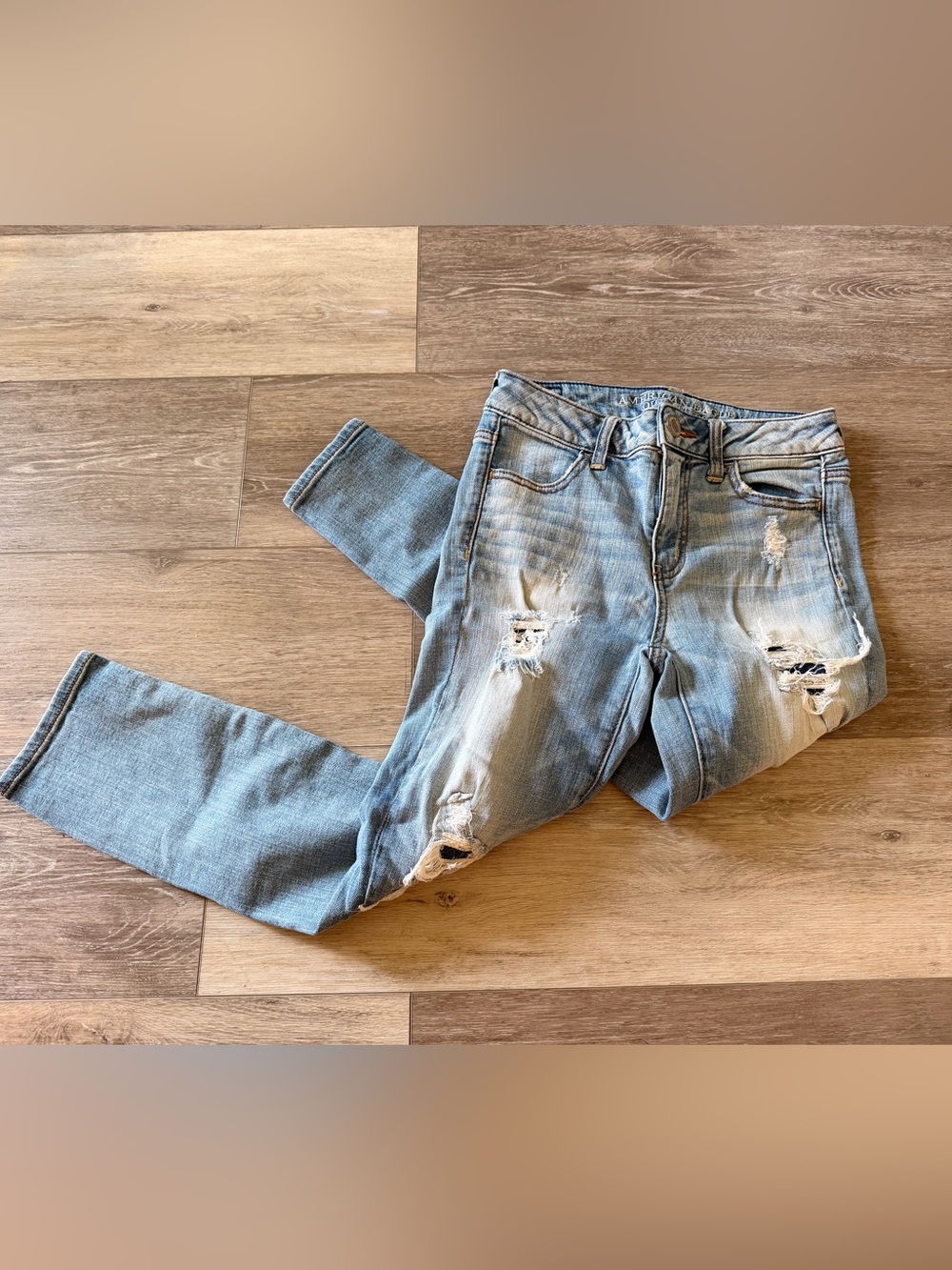 American Eagle High Rise Crop Jegging - Size 2